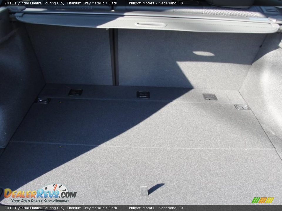 2011 Hyundai Elantra Touring GLS Titanium Gray Metallic / Black Photo #18