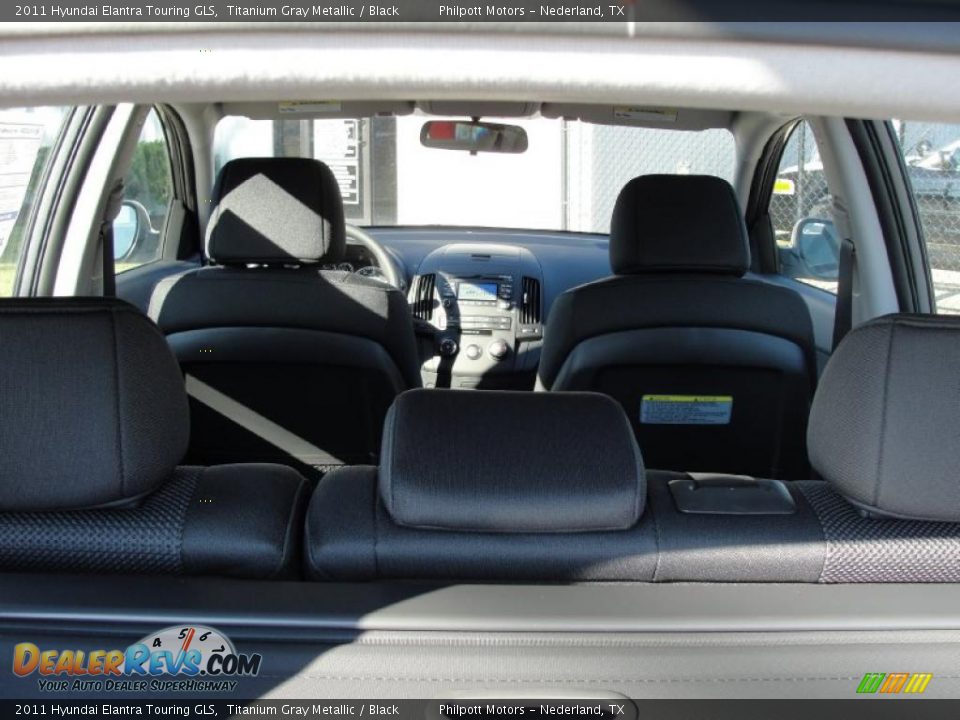 2011 Hyundai Elantra Touring GLS Titanium Gray Metallic / Black Photo #19