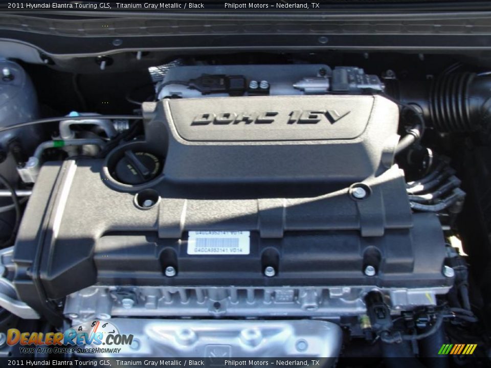 2011 Hyundai Elantra Touring GLS 2.0 Liter DOHC 16-Valve CVVT 4 Cylinder Engine Photo #20