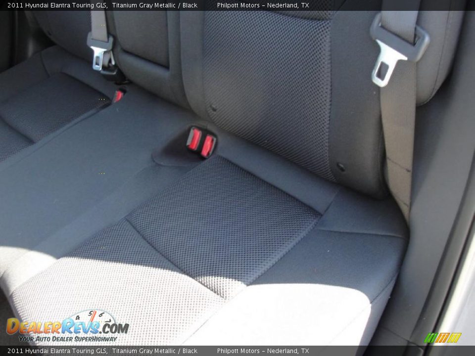 2011 Hyundai Elantra Touring GLS Titanium Gray Metallic / Black Photo #22