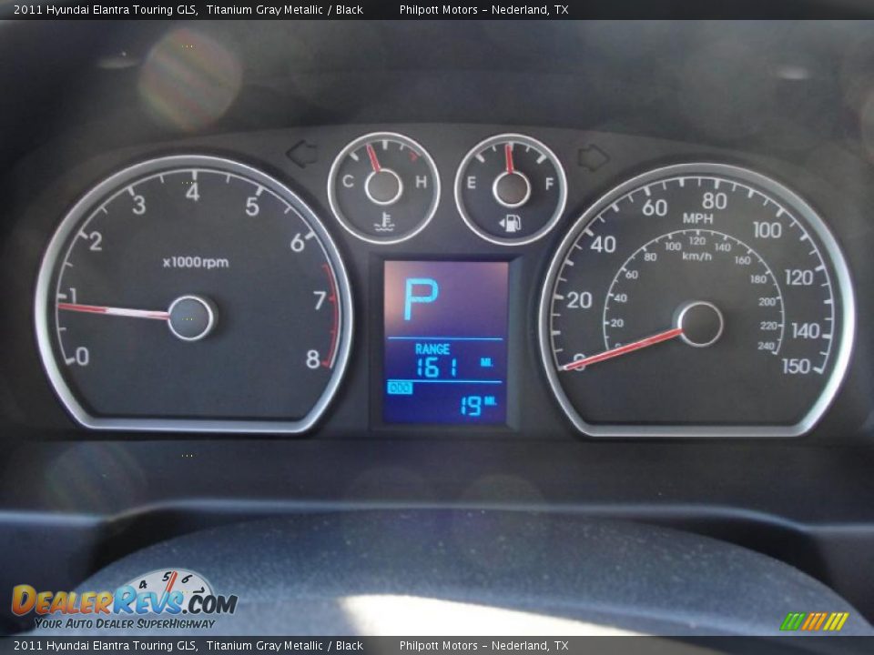 2011 Hyundai Elantra Touring GLS Gauges Photo #34