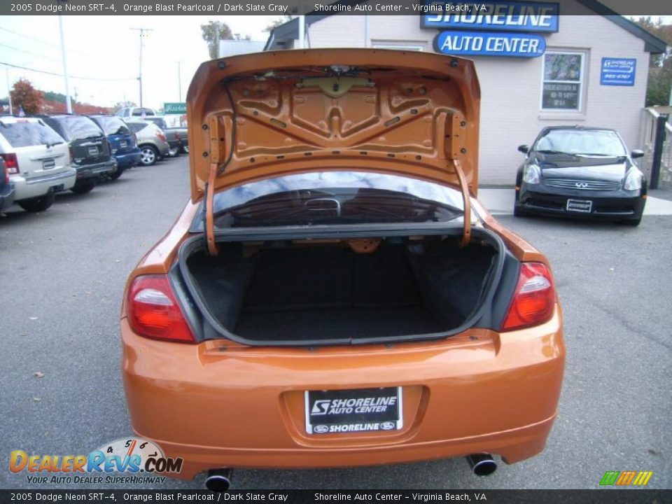 2005 Dodge Neon SRT-4 Orange Blast Pearlcoat / Dark Slate Gray Photo #11