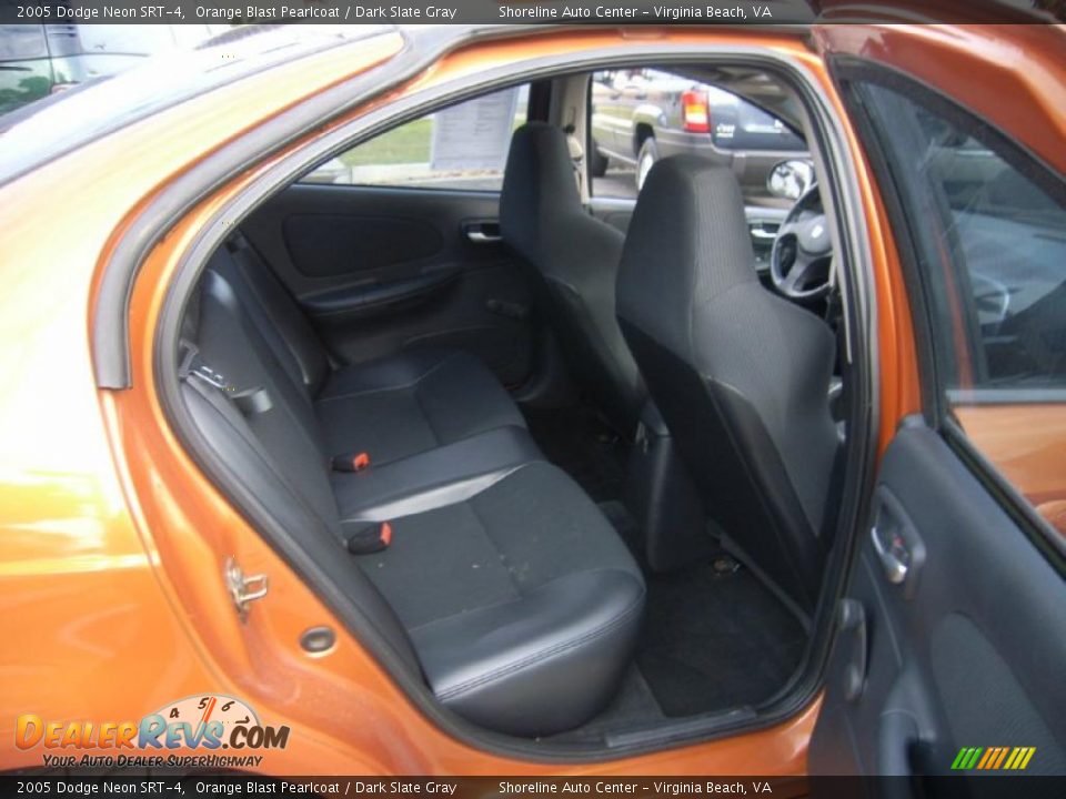 2005 Dodge Neon SRT-4 Orange Blast Pearlcoat / Dark Slate Gray Photo #12