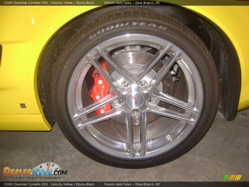 2006 Chevrolet Corvette Z06 Velocity Yellow / Ebony Black Photo #5
