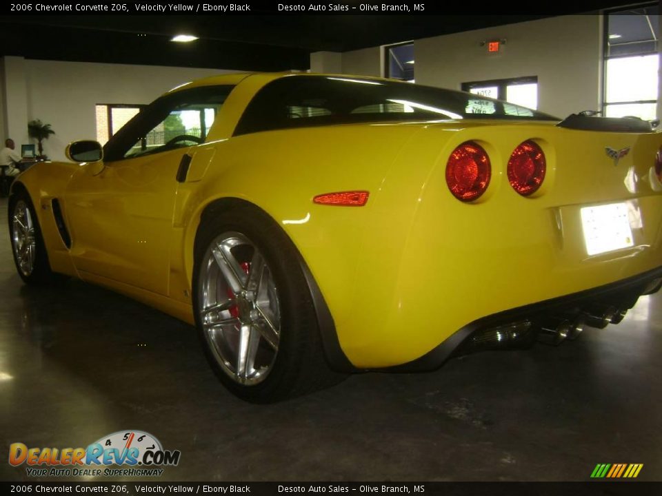 2006 Chevrolet Corvette Z06 Velocity Yellow / Ebony Black Photo #6