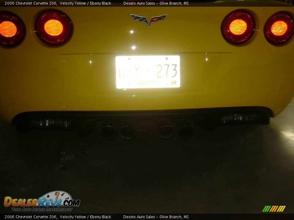 2006 Chevrolet Corvette Z06 Velocity Yellow / Ebony Black Photo #7