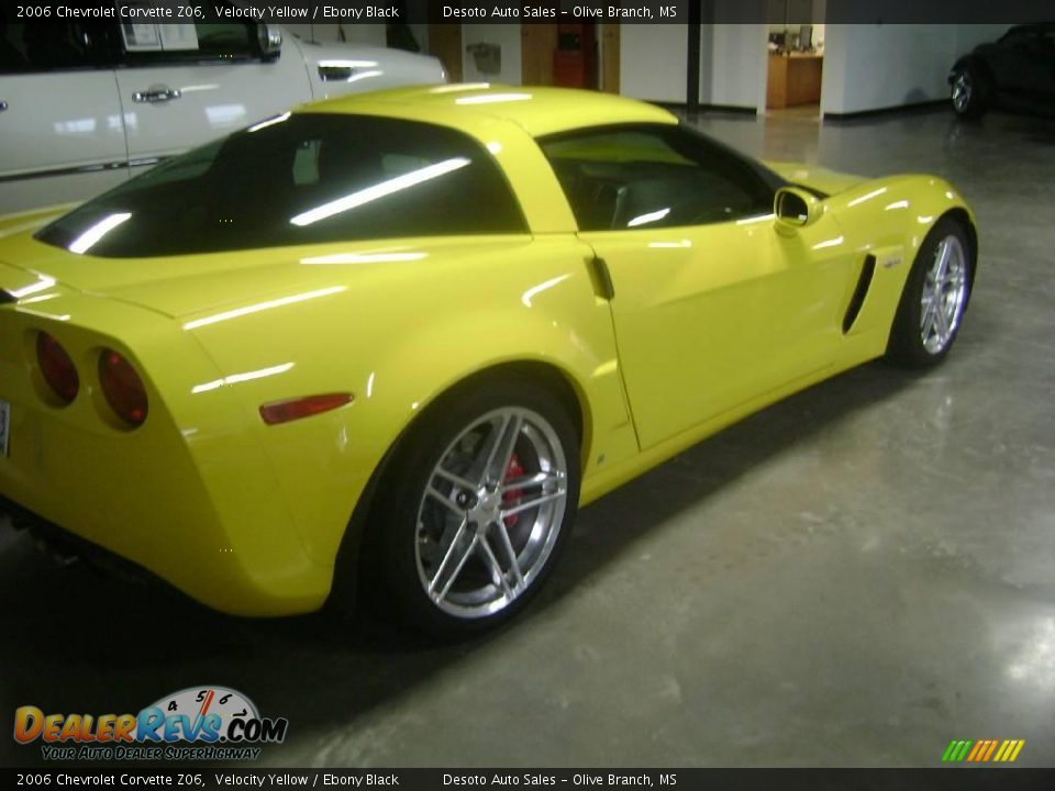 2006 Chevrolet Corvette Z06 Velocity Yellow / Ebony Black Photo #8