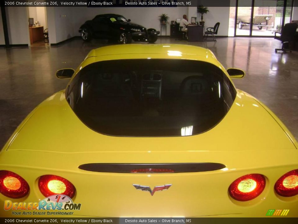 2006 Chevrolet Corvette Z06 Velocity Yellow / Ebony Black Photo #9