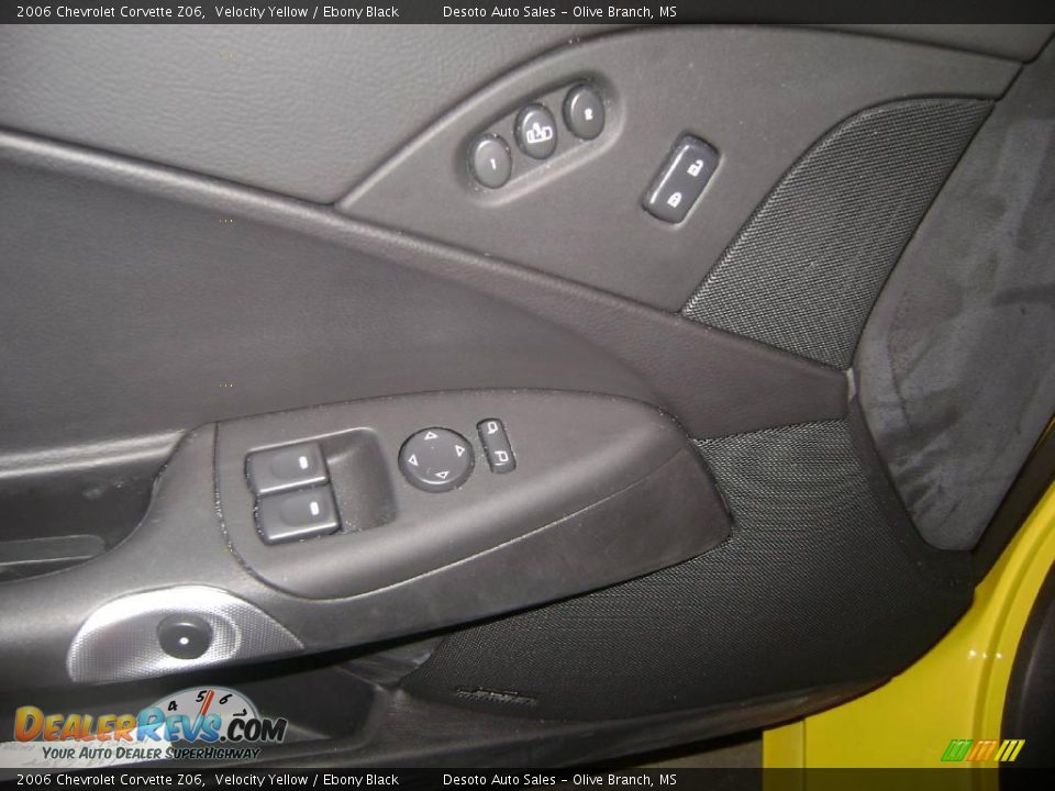 2006 Chevrolet Corvette Z06 Velocity Yellow / Ebony Black Photo #10