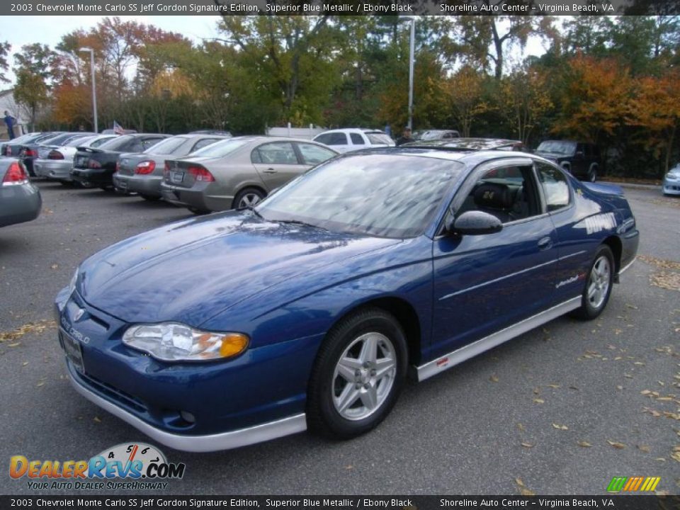 Front 3/4 View of 2003 Chevrolet Monte Carlo SS Jeff Gordon Signature Edition Photo #1