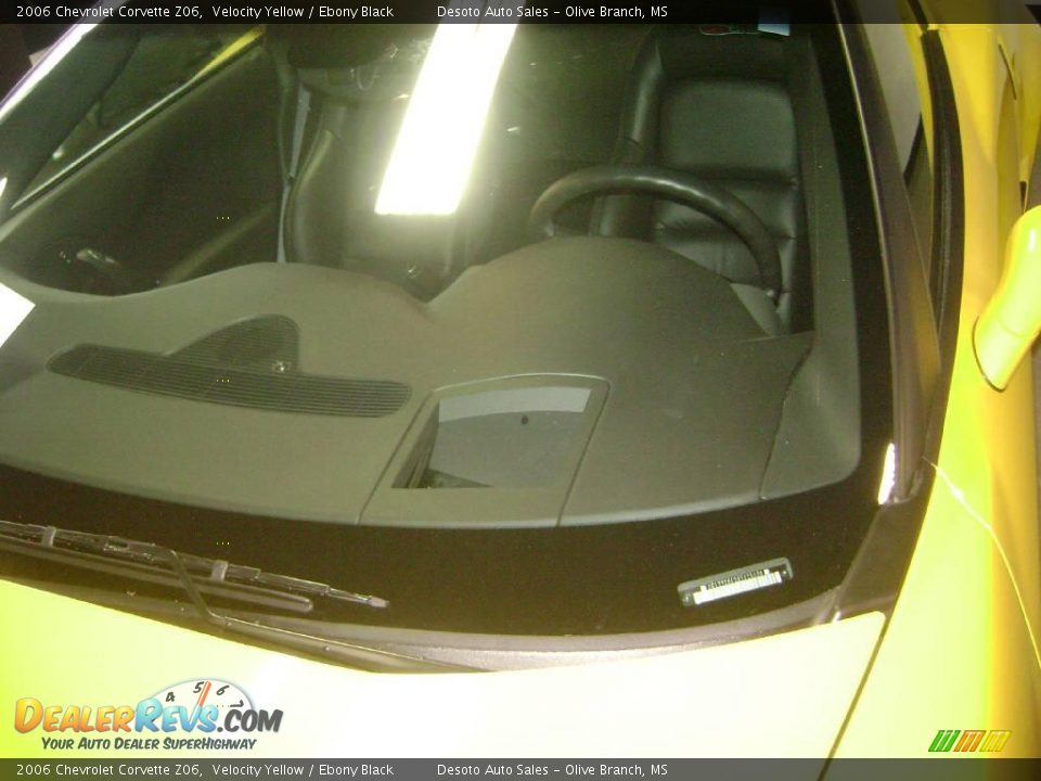 2006 Chevrolet Corvette Z06 Velocity Yellow / Ebony Black Photo #14