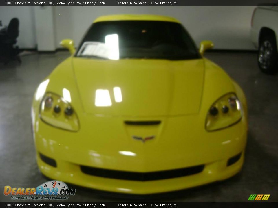 2006 Chevrolet Corvette Z06 Velocity Yellow / Ebony Black Photo #15