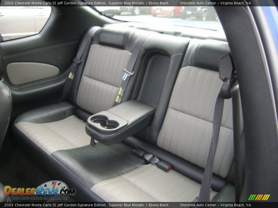 Ebony Black Interior - 2003 Chevrolet Monte Carlo SS Jeff Gordon Signature Edition Photo #10