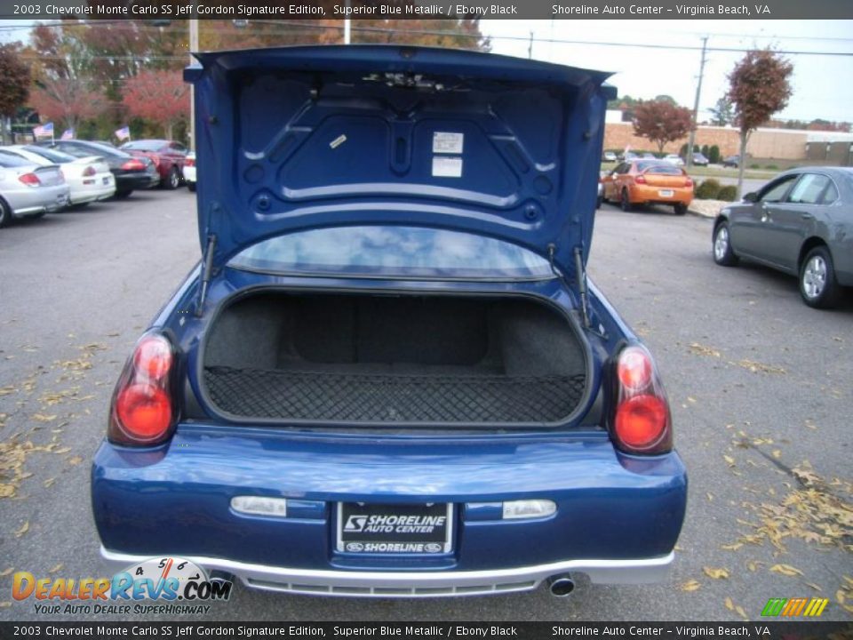 2003 Chevrolet Monte Carlo SS Jeff Gordon Signature Edition Trunk Photo #11