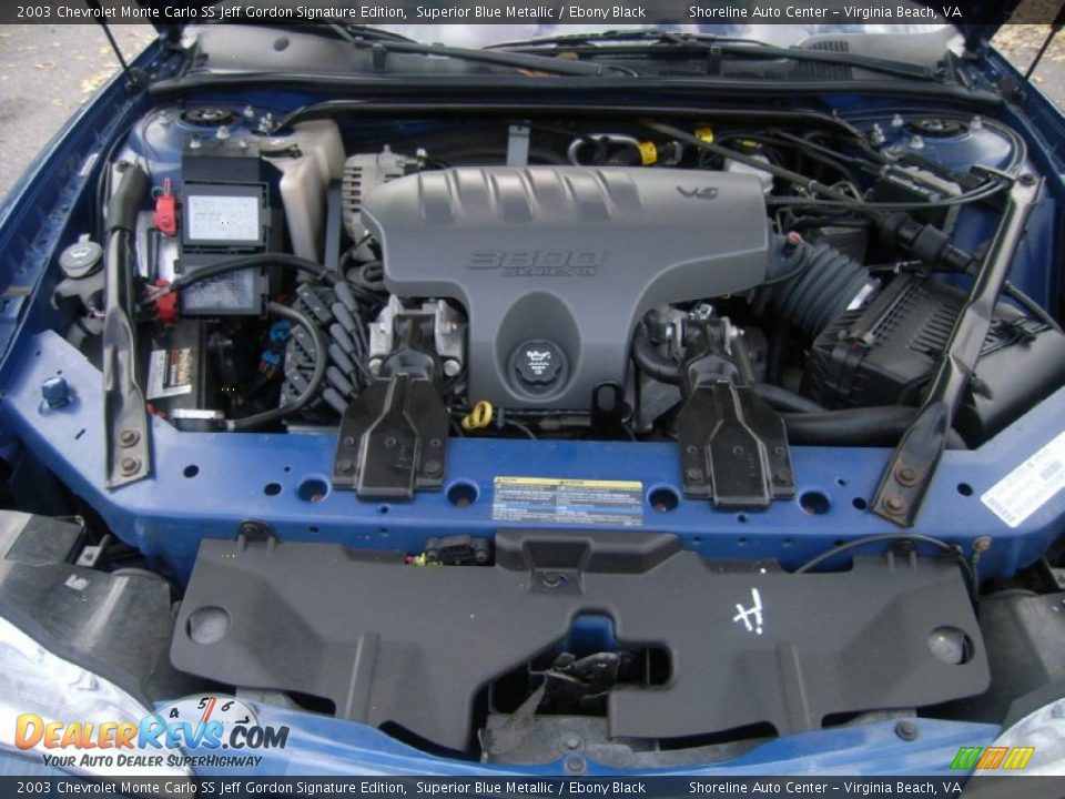 2003 Chevrolet Monte Carlo SS Jeff Gordon Signature Edition 3.8 Liter OHV 12 Valve V6 Engine Photo #23