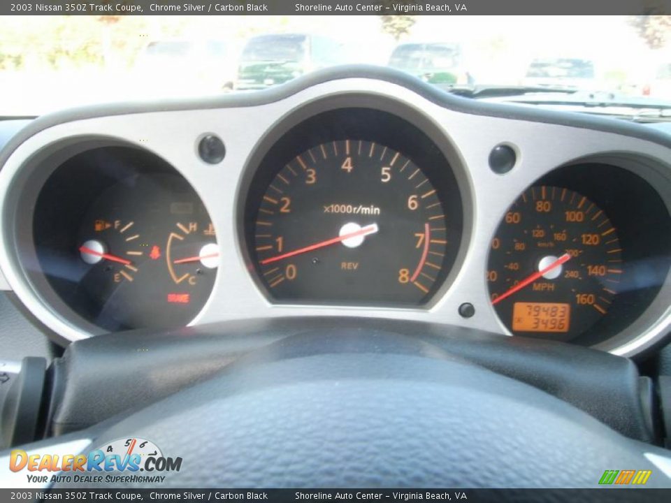 2003 Nissan 350Z Track Coupe Gauges Photo #19