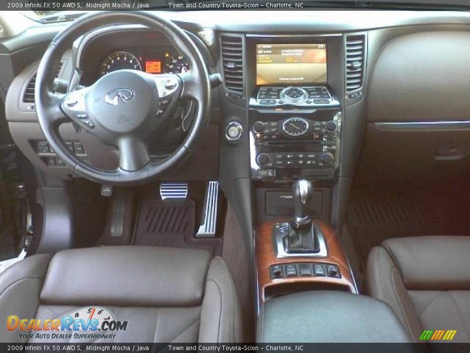 Dashboard of 2009 Infiniti FX 50 AWD S Photo #5