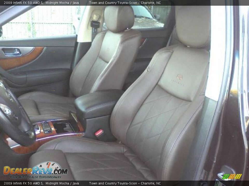 Java Interior - 2009 Infiniti FX 50 AWD S Photo #6
