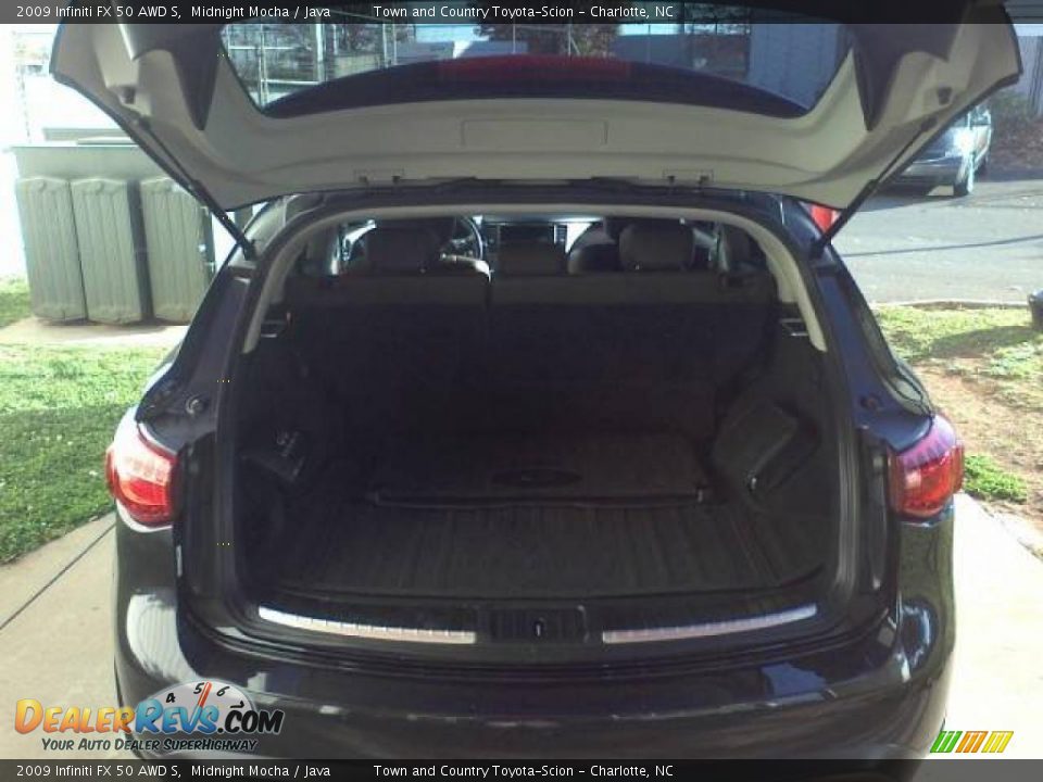 2009 Infiniti FX 50 AWD S Midnight Mocha / Java Photo #15