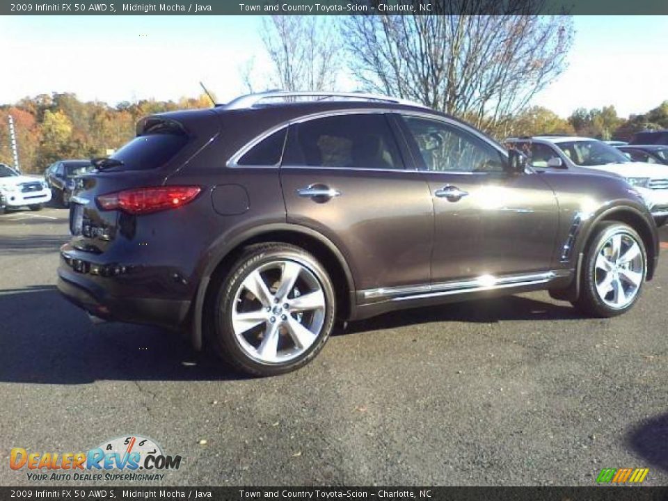 Midnight Mocha 2009 Infiniti FX 50 AWD S Photo #16