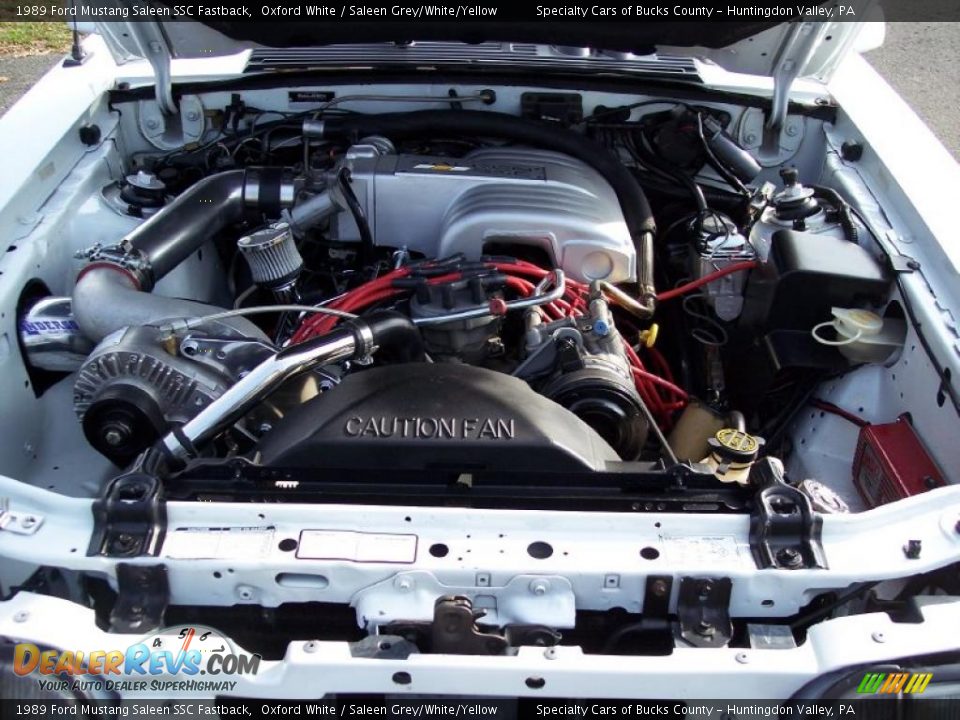 1989 Ford Mustang Saleen SSC Fastback 5.0 Liter Saleen OHV 16-Valve V8 Engine Photo #34