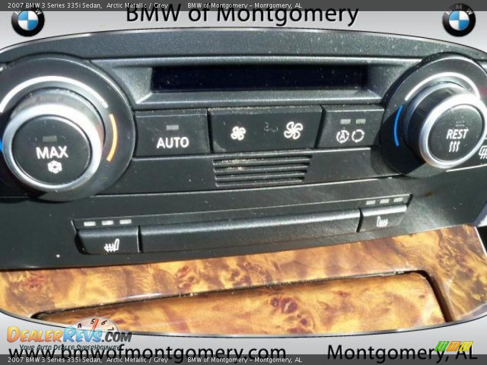 2007 BMW 3 Series 335i Sedan Arctic Metallic / Grey Photo #25