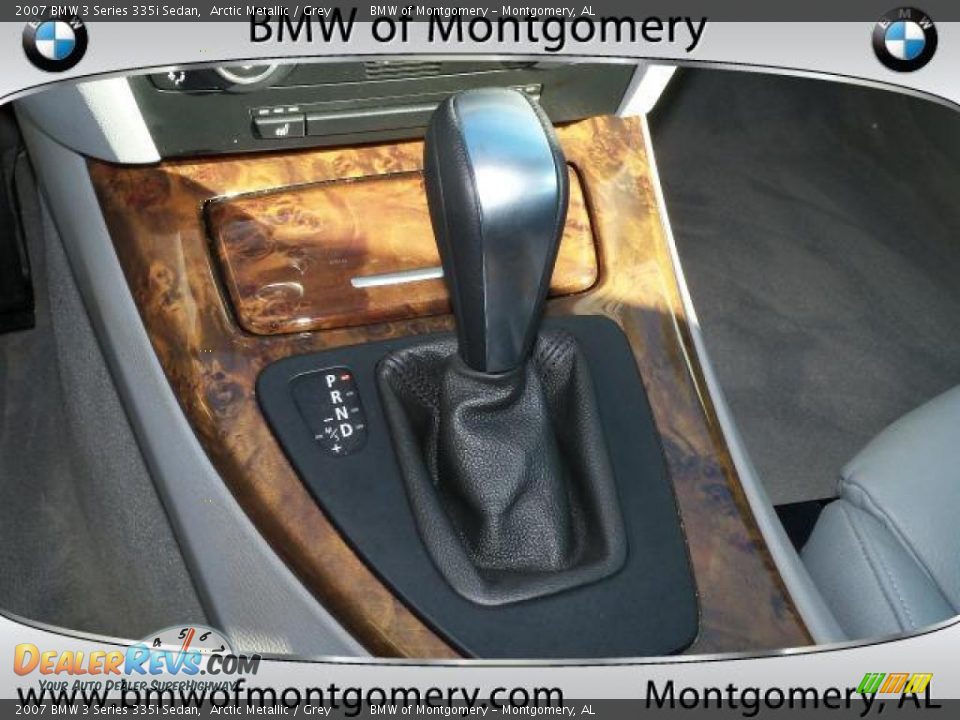 2007 BMW 3 Series 335i Sedan Arctic Metallic / Grey Photo #26