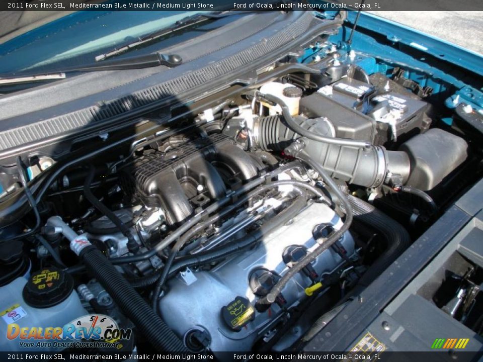 2011 Ford Flex SEL 3.5 Liter DOHC 24-Valve VVT Duratec 35 V6 Engine Photo #14