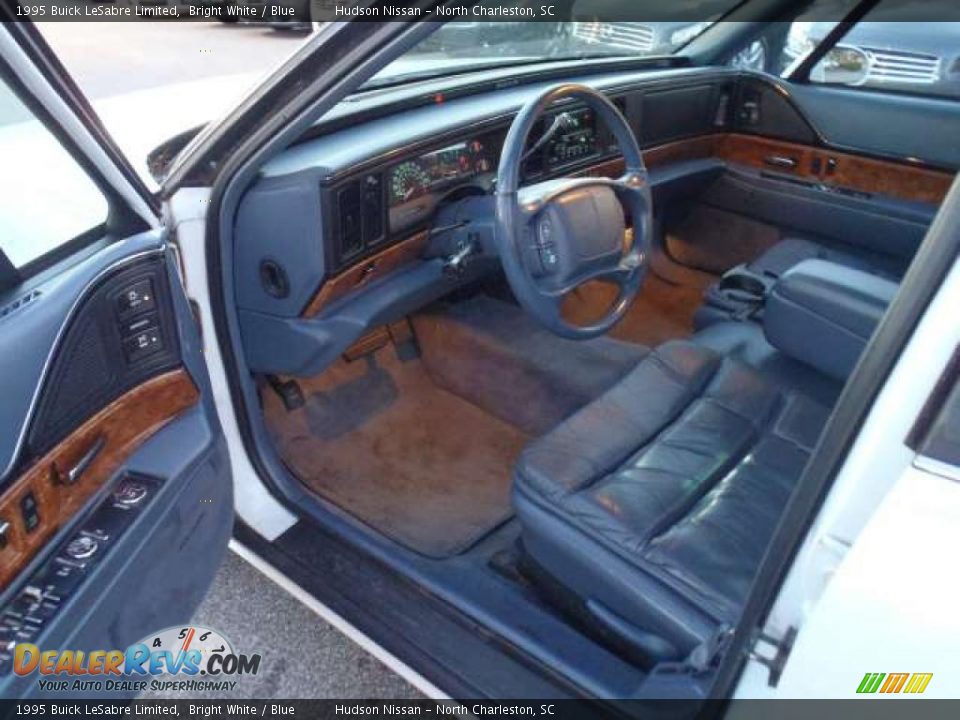 Blue Interior - 1995 Buick LeSabre Limited Photo #5