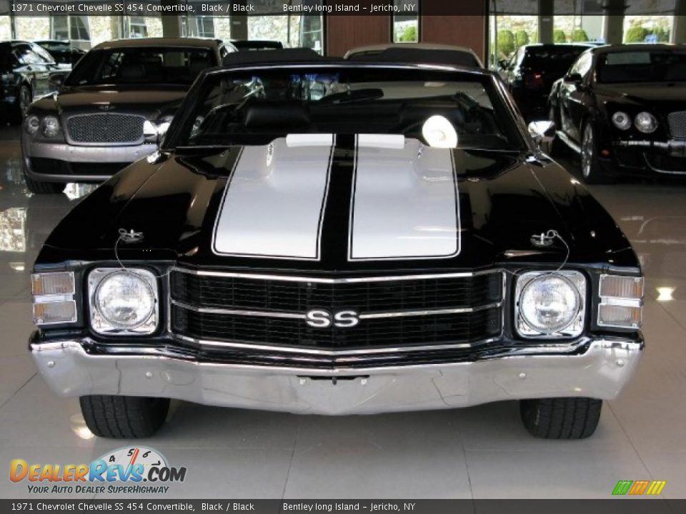 Black 1971 Chevrolet Chevelle SS 454 Convertible Photo #4
