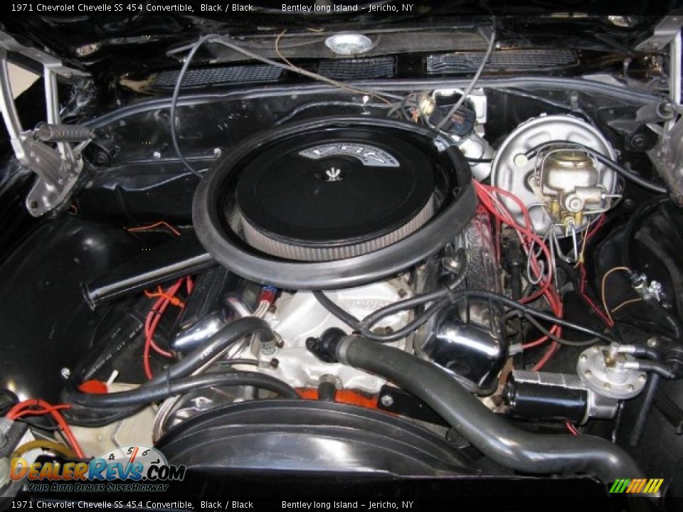 1971 Chevrolet Chevelle SS 454 Convertible 454 cid V8 Engine Photo #23