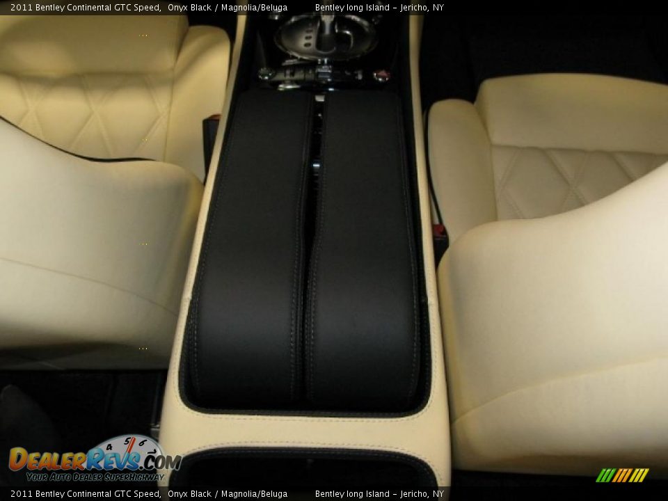 2011 Bentley Continental GTC Speed Onyx Black / Magnolia/Beluga Photo #15