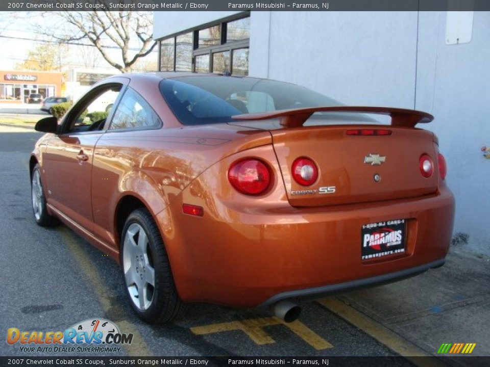 Sunburst Orange Metallic 2007 Chevrolet Cobalt SS Coupe Photo #4