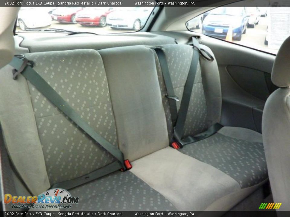 Dark Charcoal Interior - 2002 Ford Focus ZX3 Coupe Photo #11