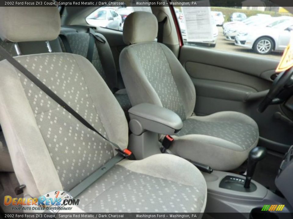 Dark Charcoal Interior - 2002 Ford Focus ZX3 Coupe Photo #13