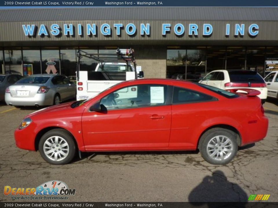 2009 Chevrolet Cobalt LS Coupe Victory Red / Gray Photo #1