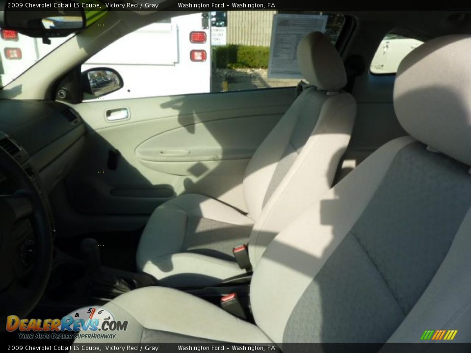 2009 Chevrolet Cobalt LS Coupe Victory Red / Gray Photo #8