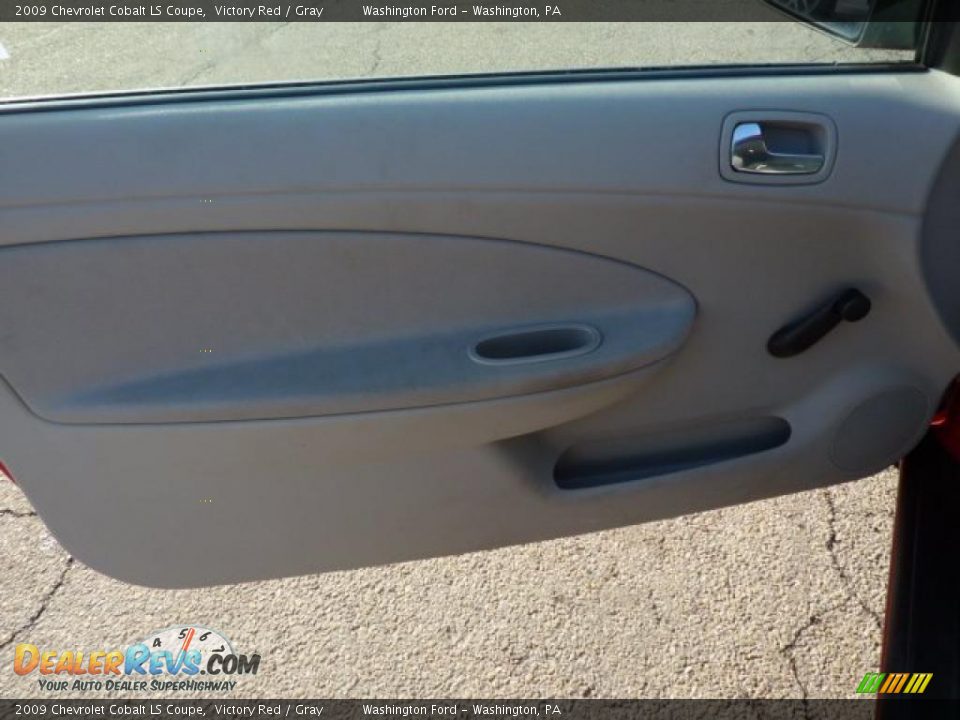 2009 Chevrolet Cobalt LS Coupe Victory Red / Gray Photo #10