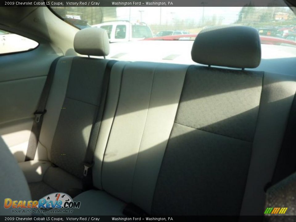 2009 Chevrolet Cobalt LS Coupe Victory Red / Gray Photo #11
