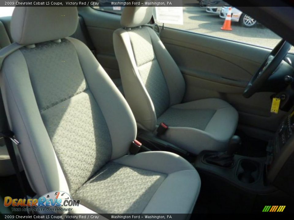 2009 Chevrolet Cobalt LS Coupe Victory Red / Gray Photo #15