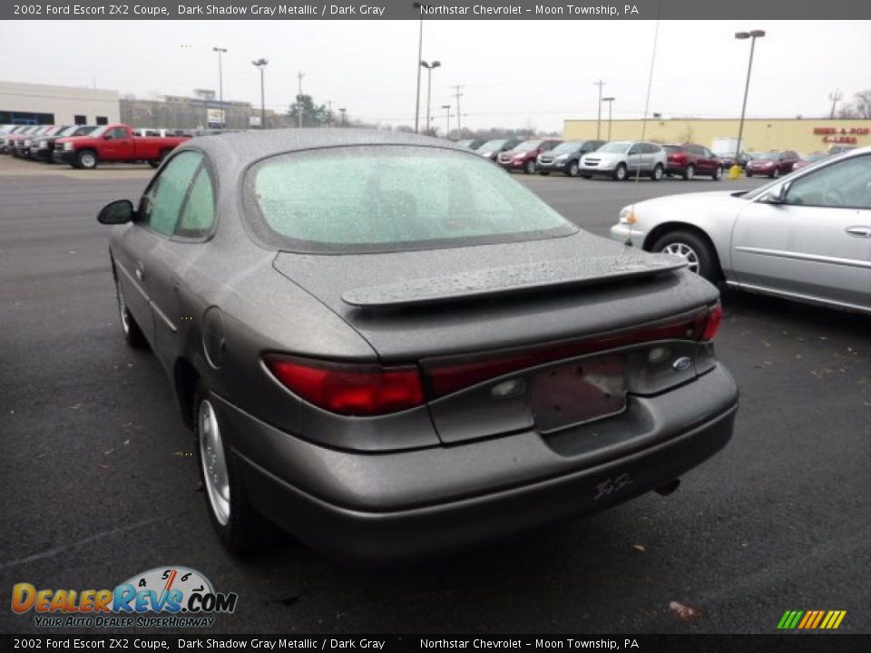 2002 Ford Escort ZX2 Coupe Dark Shadow Gray Metallic / Dark Gray Photo #4