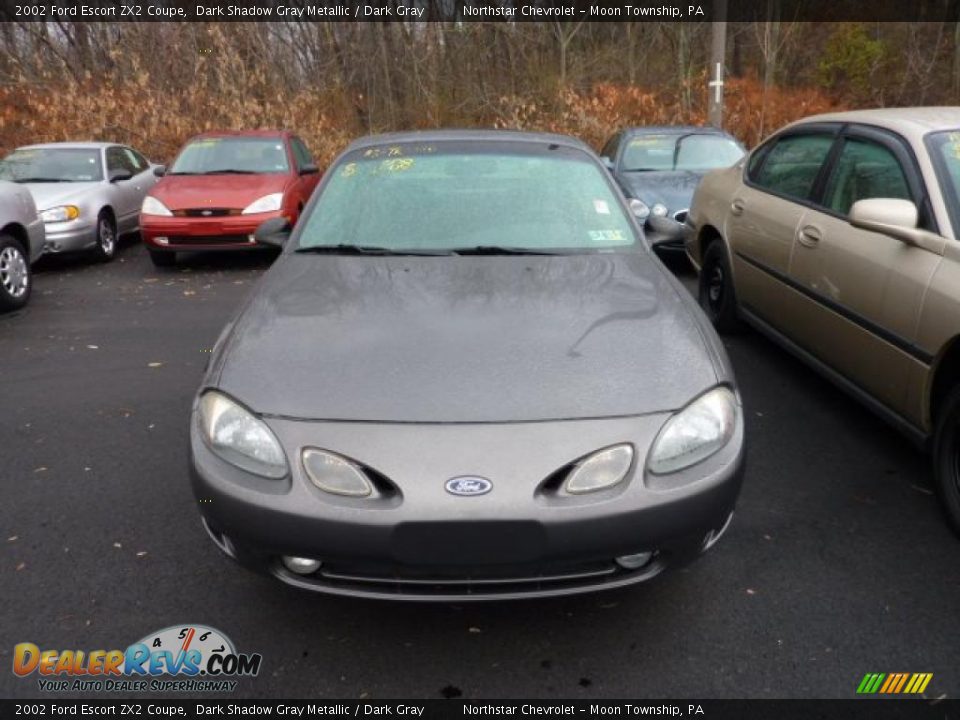 2002 Ford Escort ZX2 Coupe Dark Shadow Gray Metallic / Dark Gray Photo #6