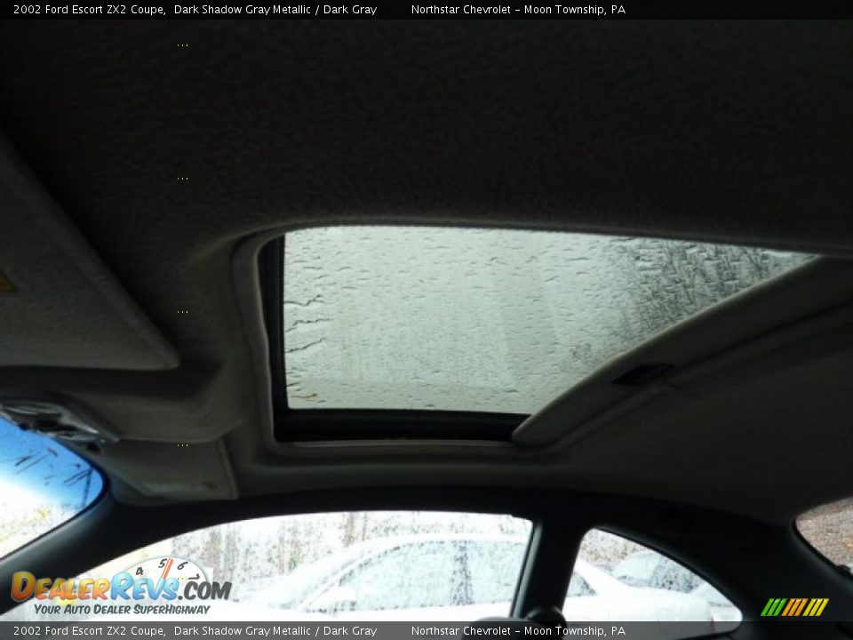 Sunroof of 2002 Ford Escort ZX2 Coupe Photo #8