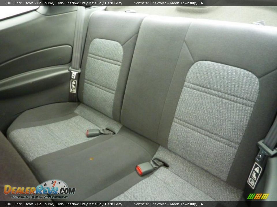 Dark Gray Interior - 2002 Ford Escort ZX2 Coupe Photo #11