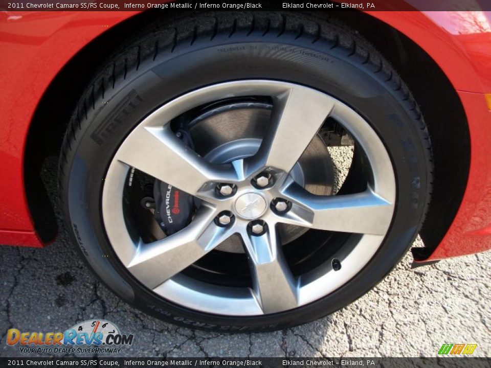 2011 Chevrolet Camaro SS/RS Coupe Wheel Photo #9