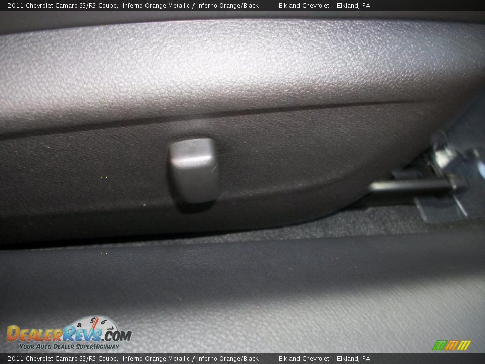 2011 Chevrolet Camaro SS/RS Coupe Inferno Orange Metallic / Inferno Orange/Black Photo #23