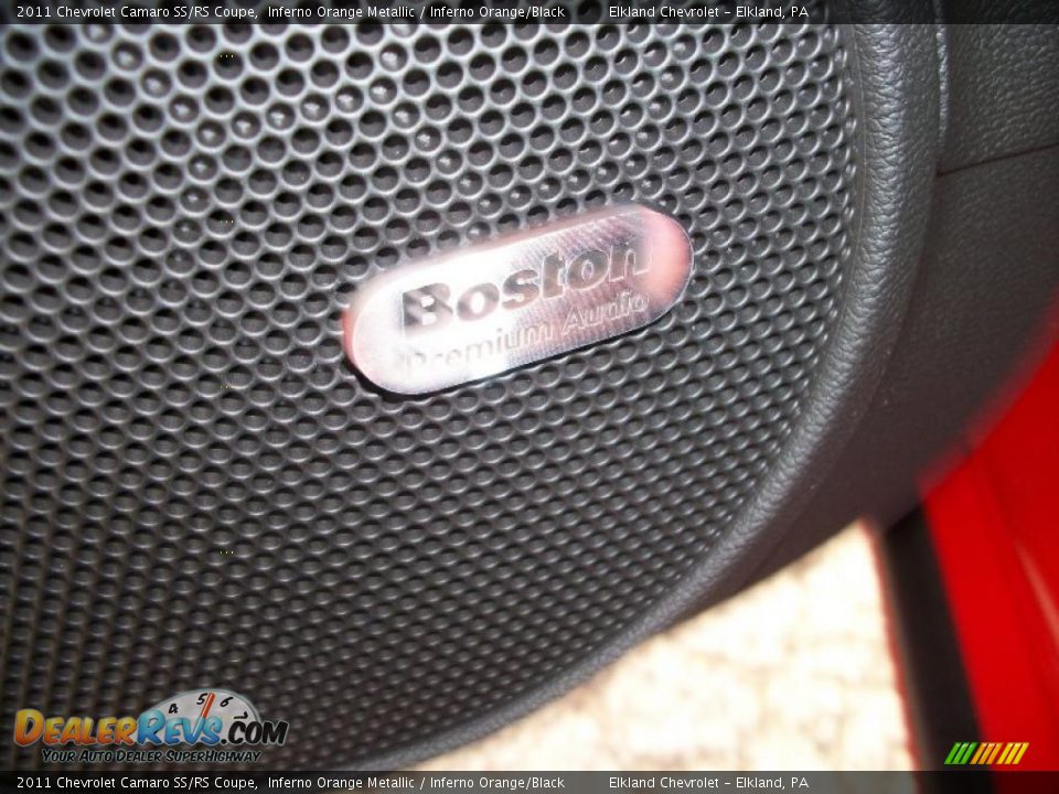 2011 Chevrolet Camaro SS/RS Coupe Inferno Orange Metallic / Inferno Orange/Black Photo #28