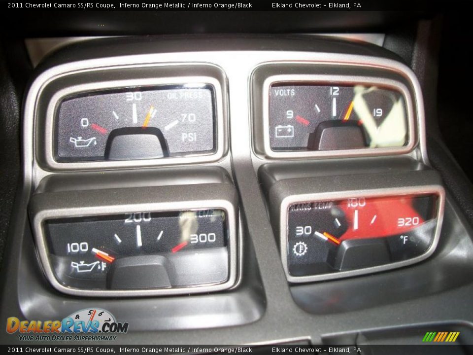 2011 Chevrolet Camaro SS/RS Coupe Gauges Photo #34