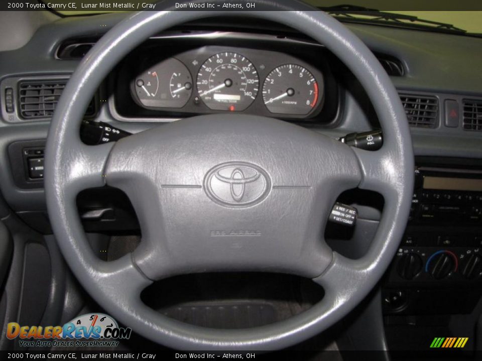 2000 Toyota Camry CE Lunar Mist Metallic / Gray Photo #9