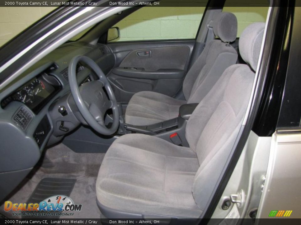 2000 Toyota Camry CE Lunar Mist Metallic / Gray Photo #12